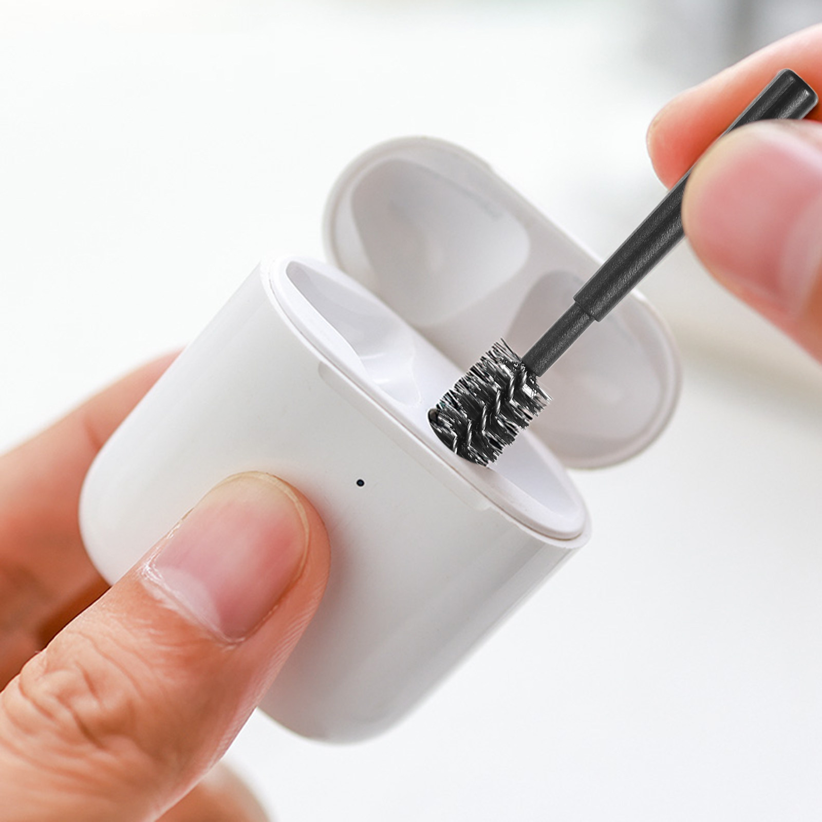 Wireless Earbuds Case - 12Pcs Earphones Box Cleaning Tool Set