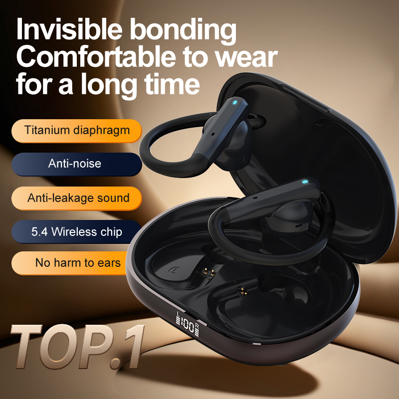 Wireless Earbuds Case - Latest Headphone Tws Dual Mic Enc