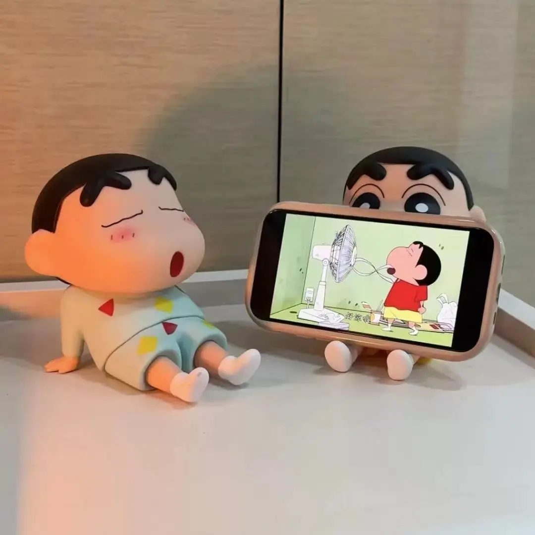 Phone Accessories Cute - Anime Crayon Shin-Chanss Figures Phone Holder