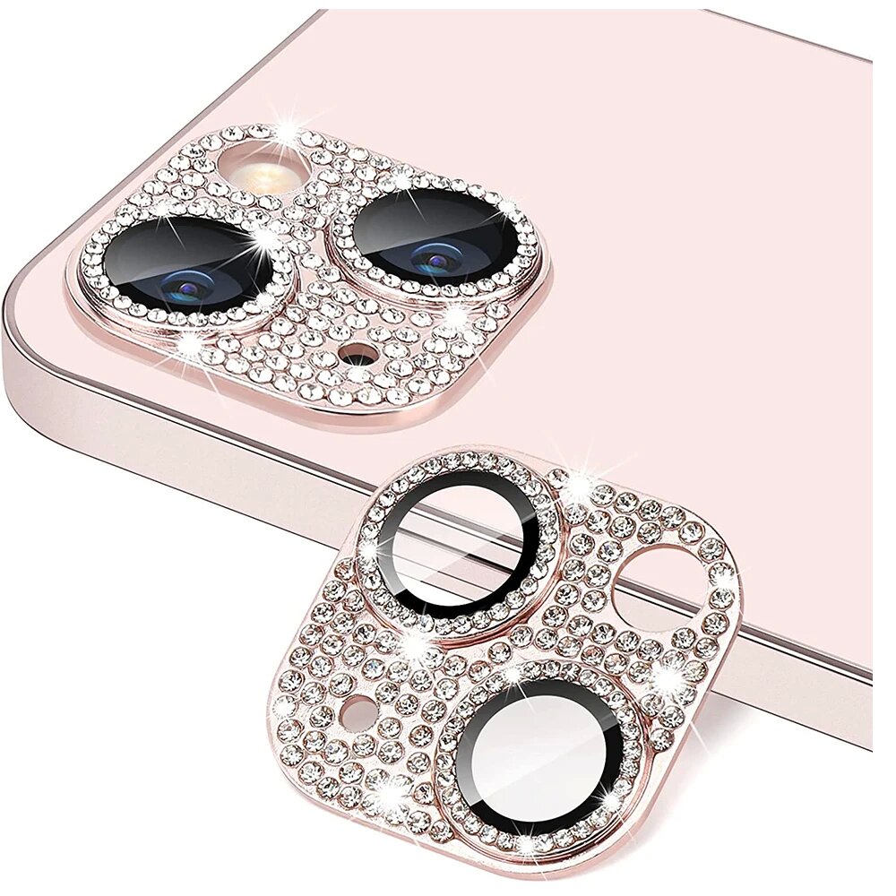 Phone Accessories Business - Glitter Diamond Camera Lens Protector Case