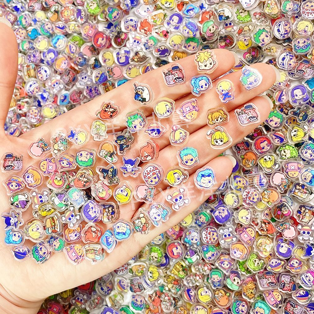 Phone Accessories Cute - 100 mini One Piece acrylic DIY