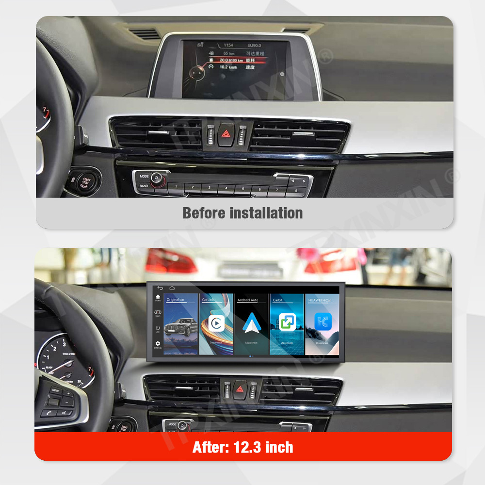 X1 Phone Accessories - Car Radio Linux Screen For BMW