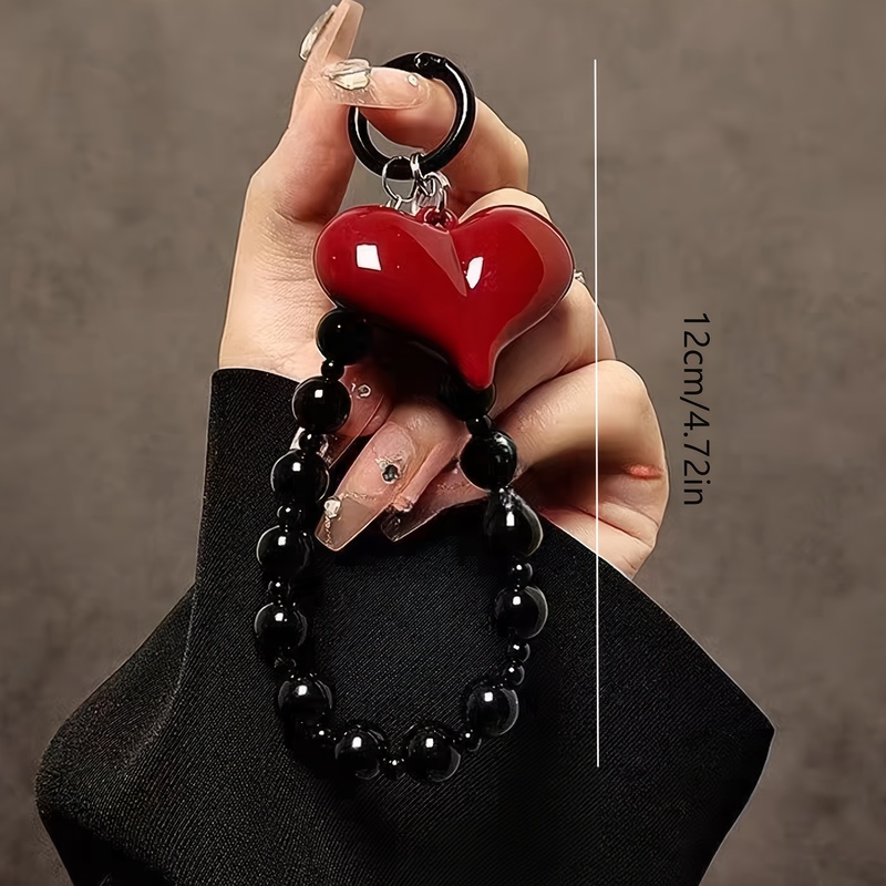 1 Piece Red Large Heart Black  - Phone Accessories Red recension och pris