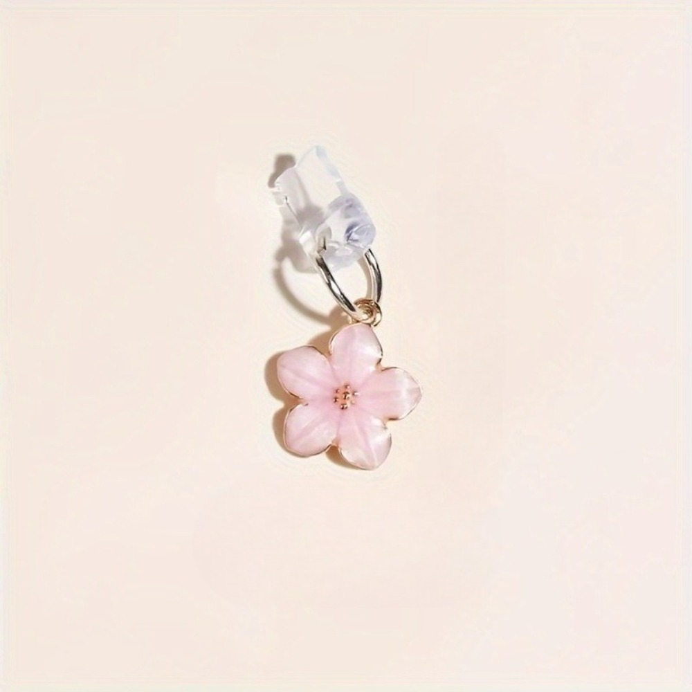 Pink Sakura Phone Dust Plug Ch - Phone Accessories Aesthetic recension och pris