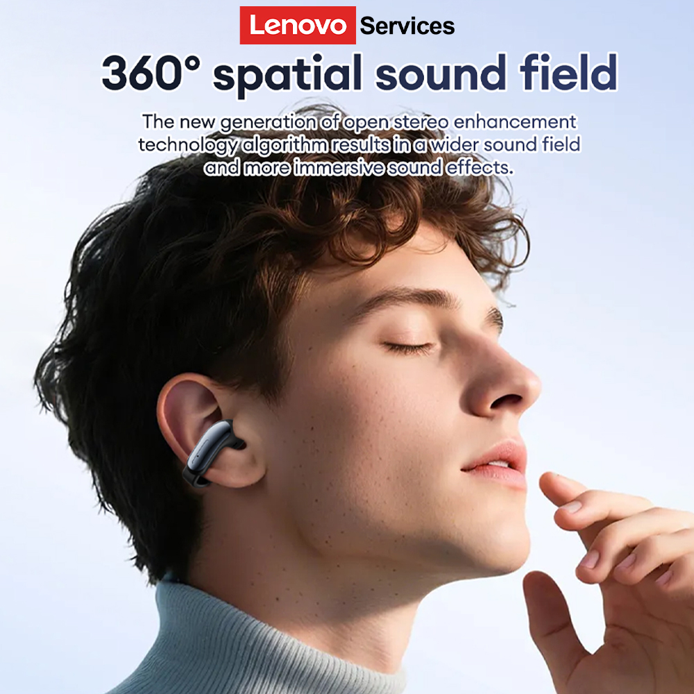 Lenovo LES-108 Bone Conduction - Wireless Earbuds Case recension och pris