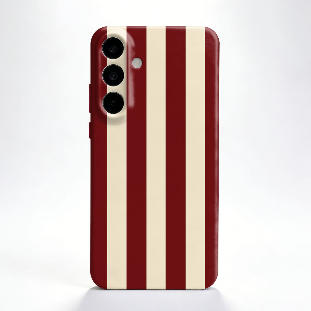 Red White Striped Case For Sam - Phone Accessories Red recension och pris