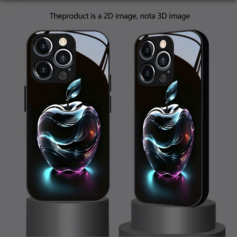 PROTECT Neon Crystal Apple Pat - Tempered Glass Screen recension och pris