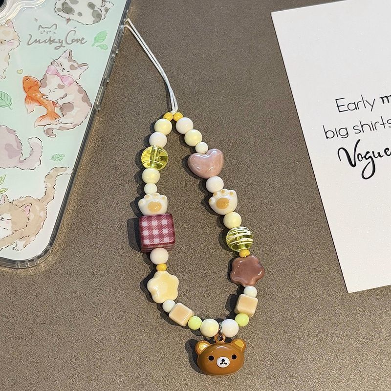 Rilakkuma Ins Aesthetic Beaded - Phone Accessories Aesthetic recension och pris