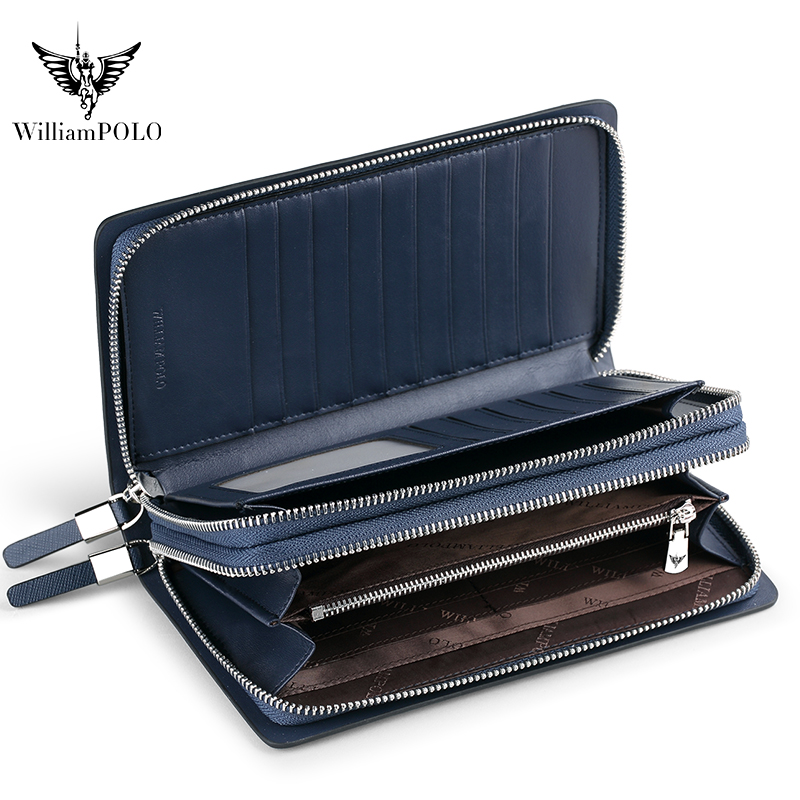 WILLIAMPOLO Luxury Men's Leath - Phone Accessories Business recension och pris
