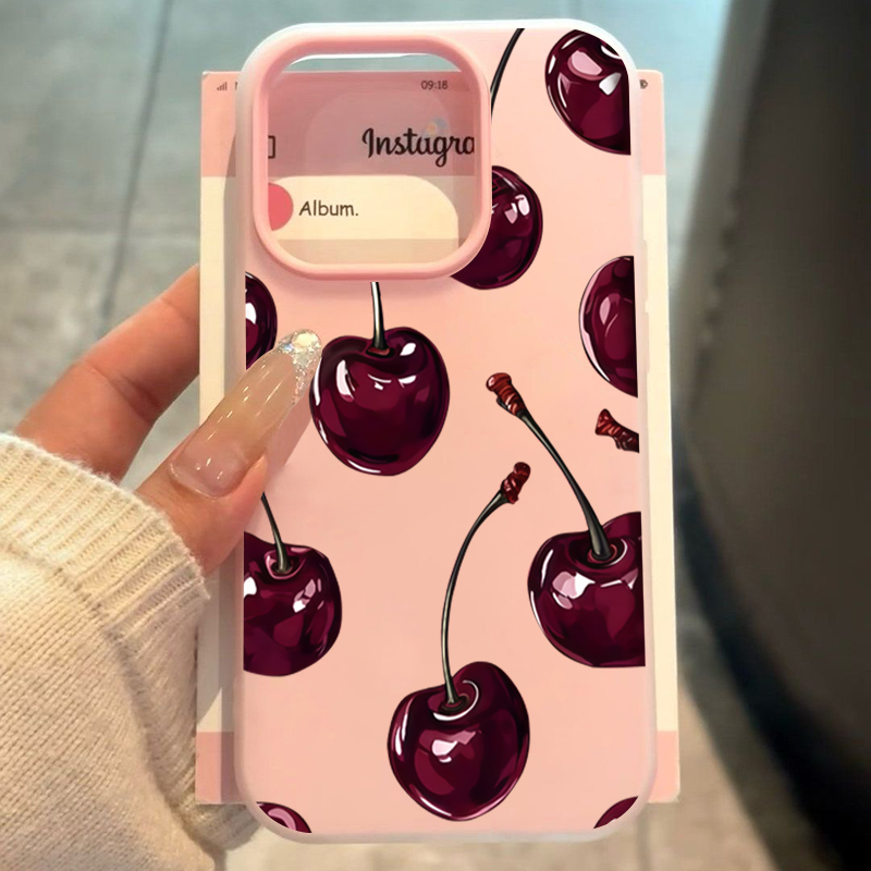 Red Cherry Jelly Phone Case Fo - Phone Accessories Red recension och pris