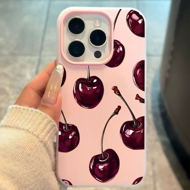 Red Cherry Jelly Phone Case Fo - Phone Accessories Red recension och pris