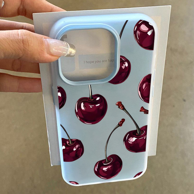 Red Cherry Jelly Phone Case Fo - Phone Accessories Red recension och pris