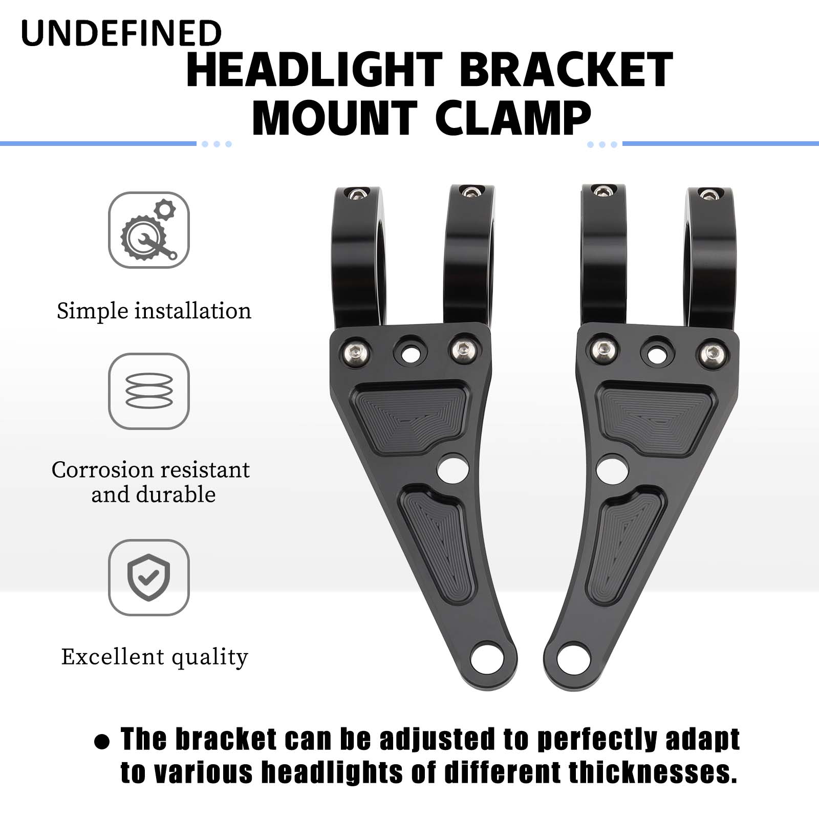 33mm-58mm Headlight Bracket Mo - Phone Accessories Company recension och pris