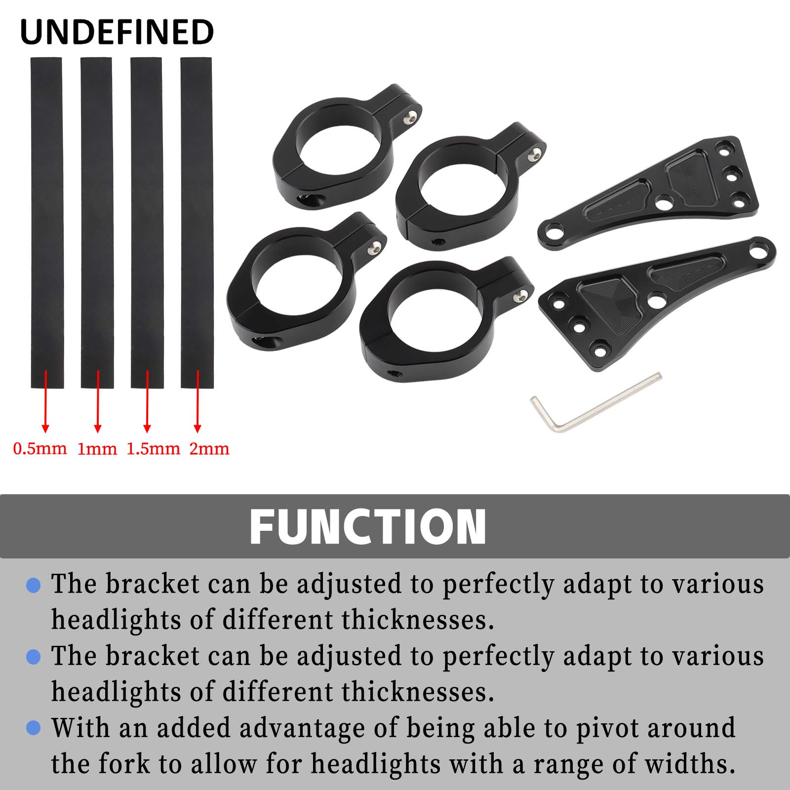 33mm-58mm Headlight Bracket Mo - Phone Accessories Company recension och pris