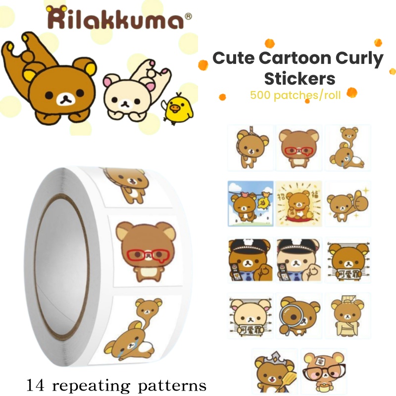 Rilakkuma cartoon avatar curl  - Phone Accessories Cute recension och pris