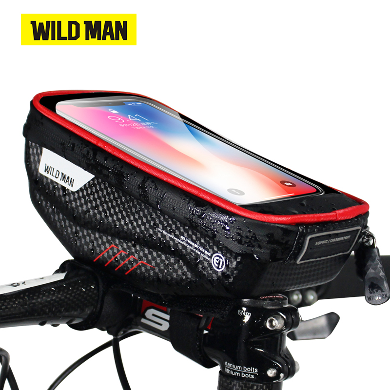 WILD MAN Bicycle Bag 6.0 Inch  - Youtube Phone Accessories recension och pris