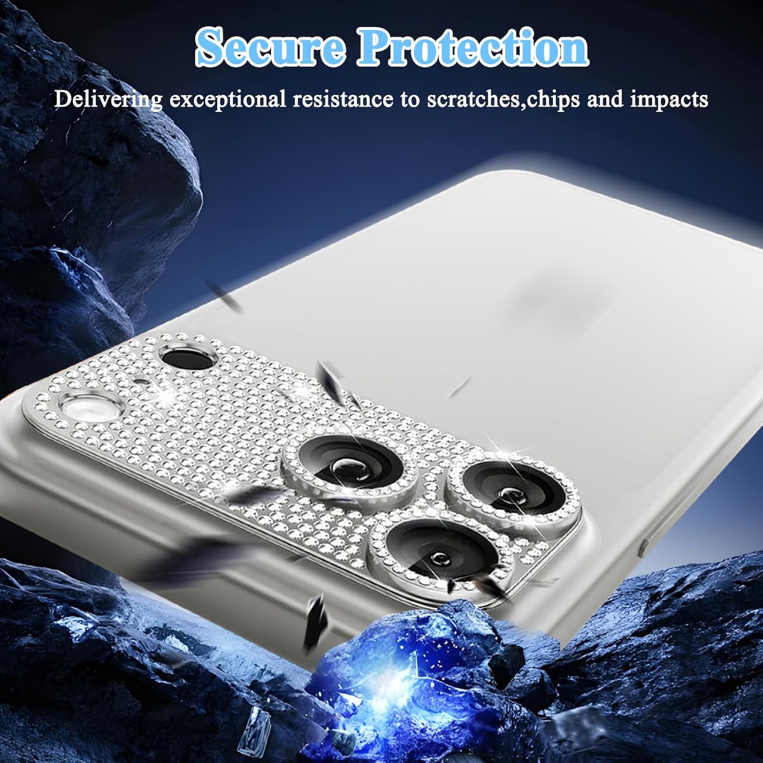 Glitter Diamond Camera Lens Pr - Phone Accessories Business recension och pris