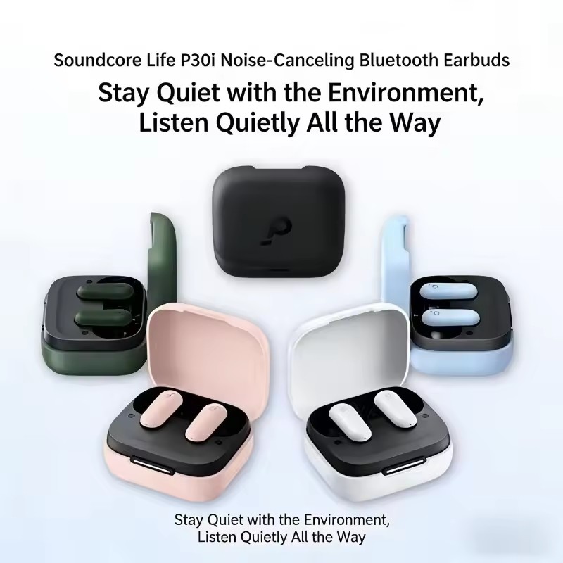 By Anker Soundcore P30i Intell - Wireless Earbuds Case recension och pris
