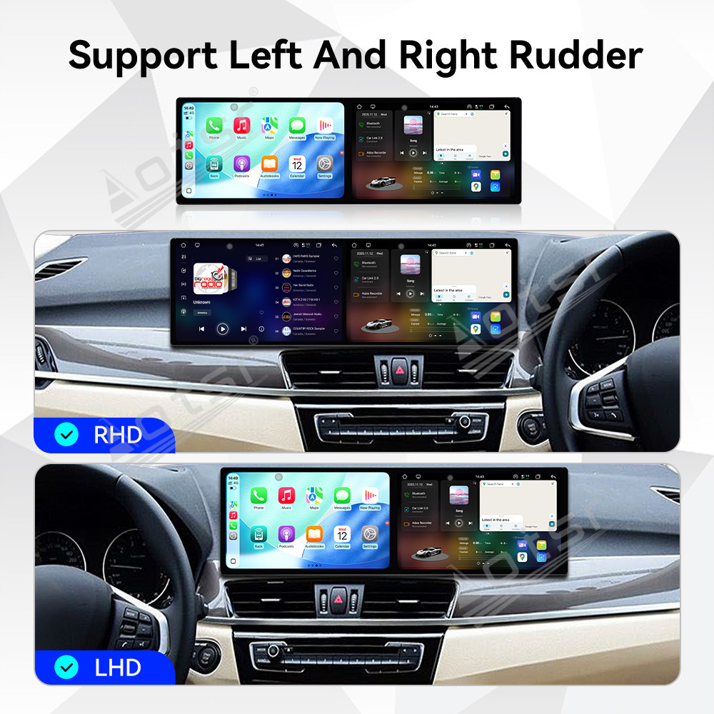 Dual 9.1’’ Android 15 Carplay  - X1 Phone Accessories recension och pris