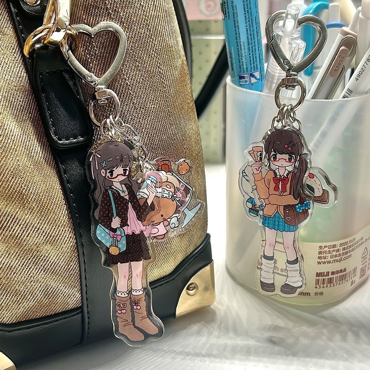 Cute Girl Aesthetic Acrylic Ph - Phone Accessories Cute recension och pris