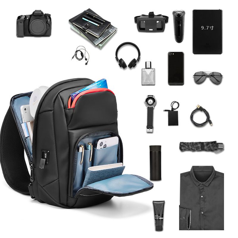 EURCOOL Men's Shoulder Bag Mul - Phone Accessories Business recension och pris