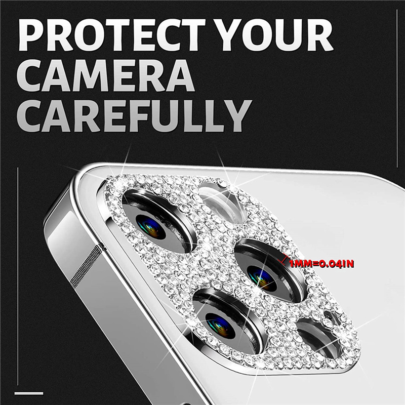 Glitter Diamond Camera Lens Pr - Phone Accessories Business recension och pris
