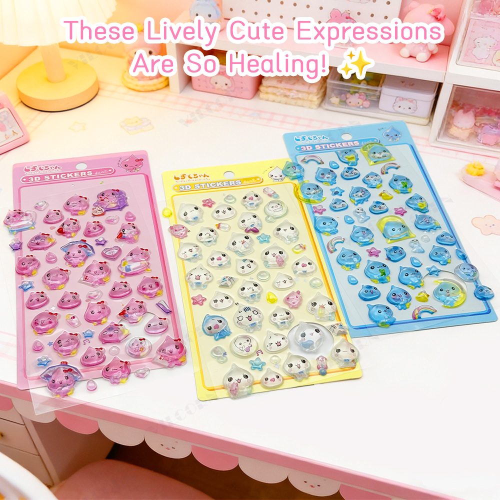 3D Stickers Cartoon Sticker DI - Phone Accessories Aesthetic recension och pris