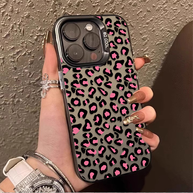Fashion Aesthetic Leopard Prin - Phone Accessories Aesthetic recension och pris