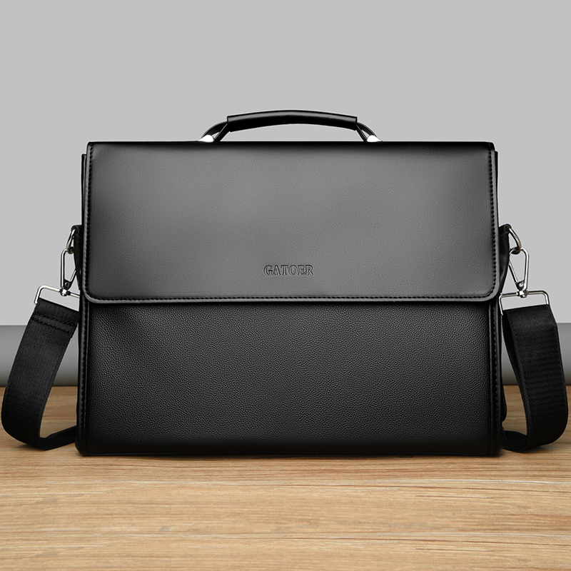 Men's Business Casual Handbag  - Phone Accessories Business recension och pris