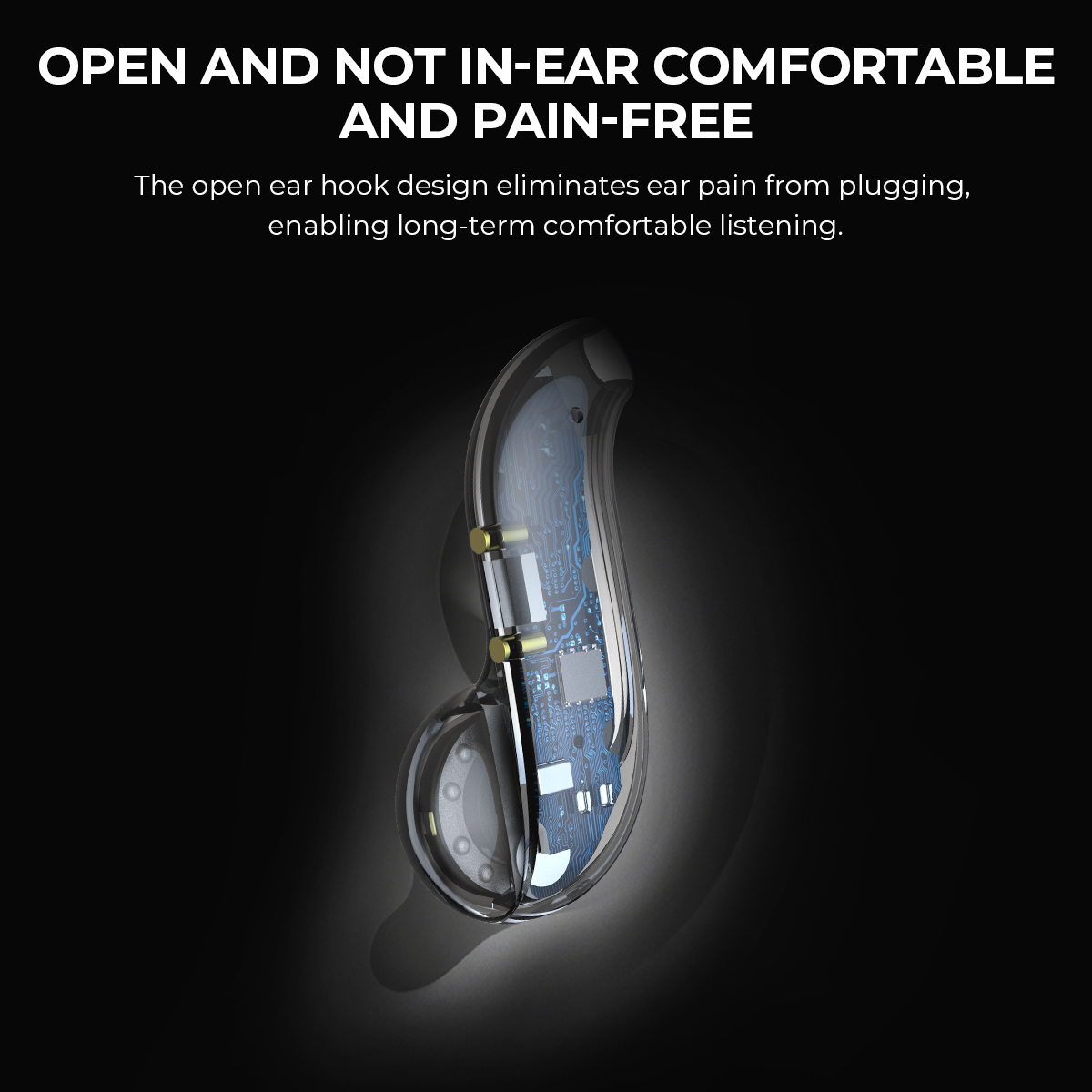 Open-ear Bluetooth Headphones  - Wireless Earbuds Case recension och pris