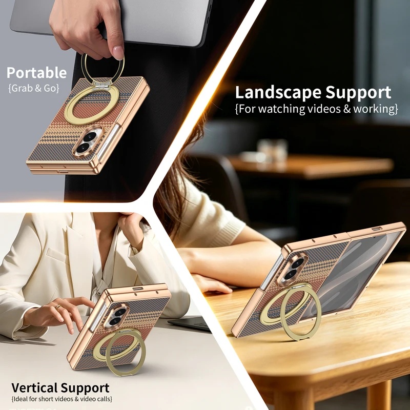 360 Rotating Magnetic Stand Le - Tempered Glass Screen recension och pris