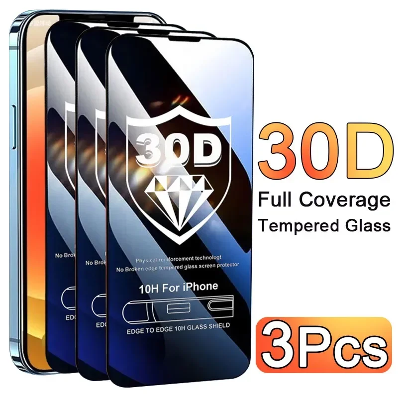 3PCS Glass Protector Phone Cas - Phone Accessories Business recension och pris