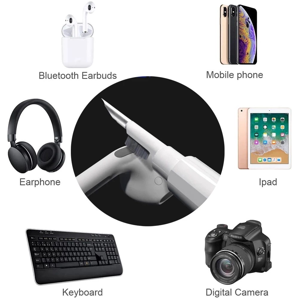 3 In 1 Cleaner Kit Earphones C - Wireless Earbuds Case recension och pris