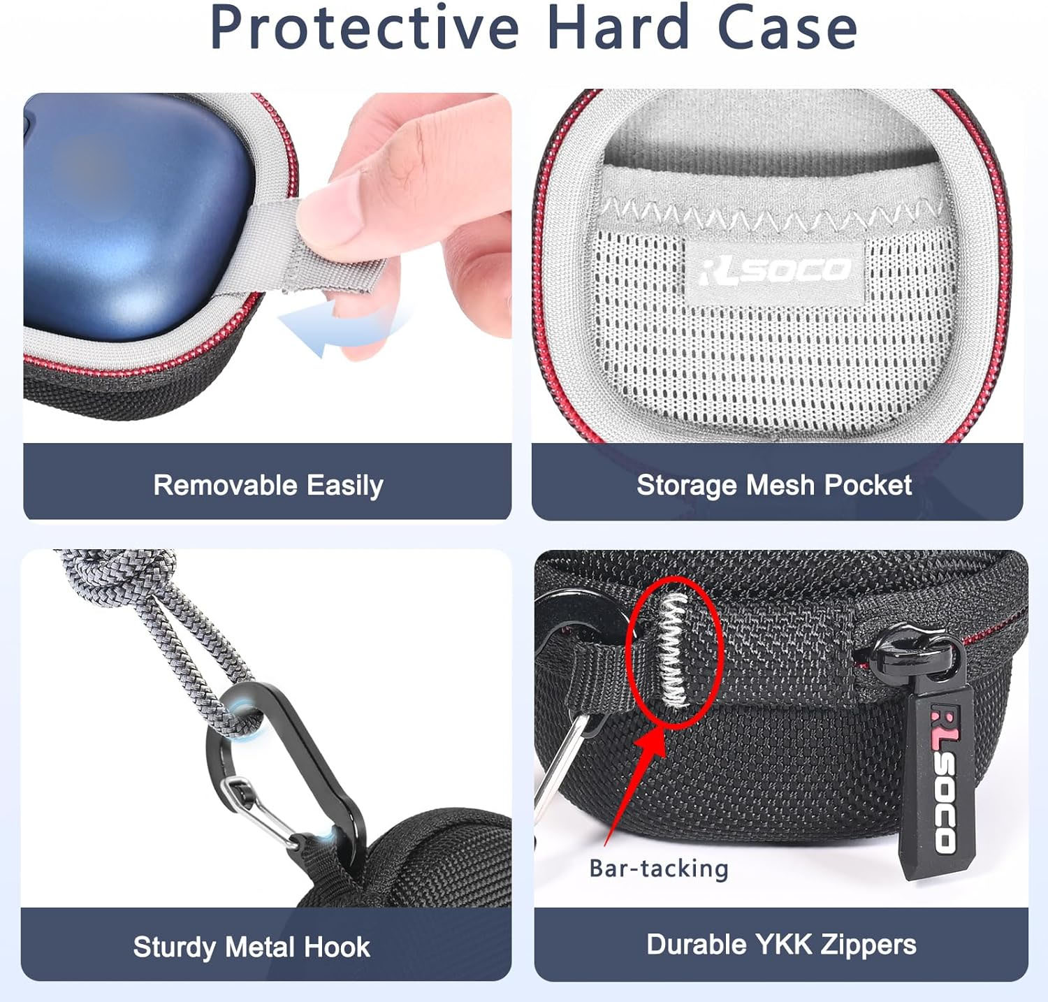 Hard Carrying Case suitable fo - Wireless Earbuds Case recension och pris