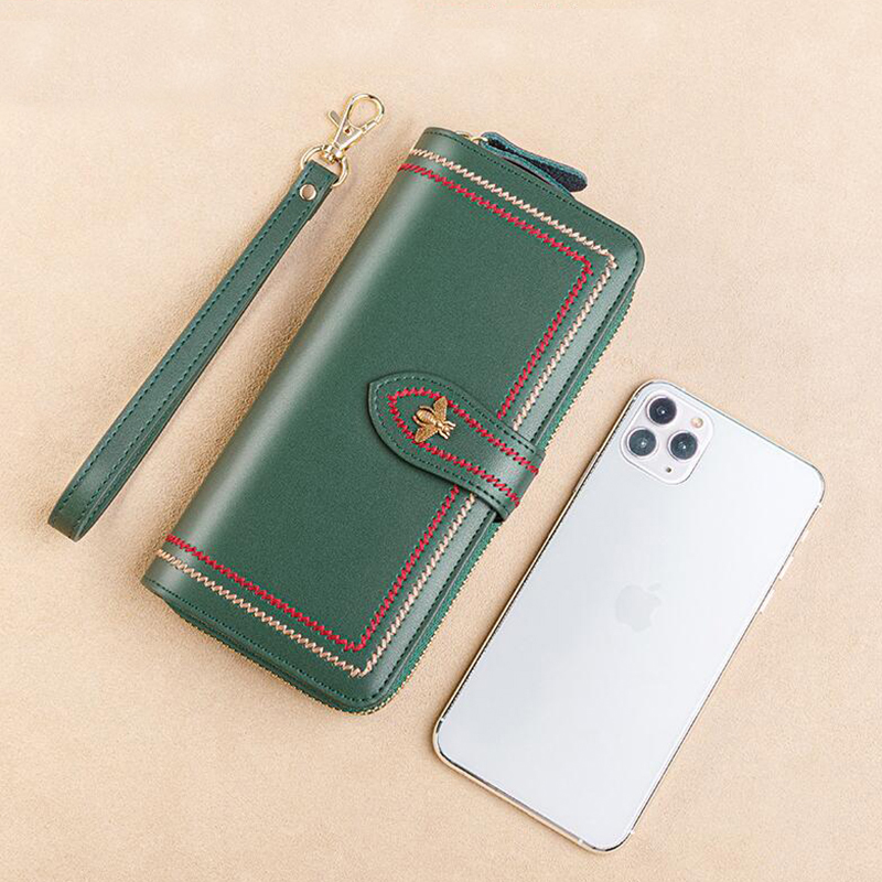 Genuine Leather Wallets Women  - Phone Accessories Business recension och pris