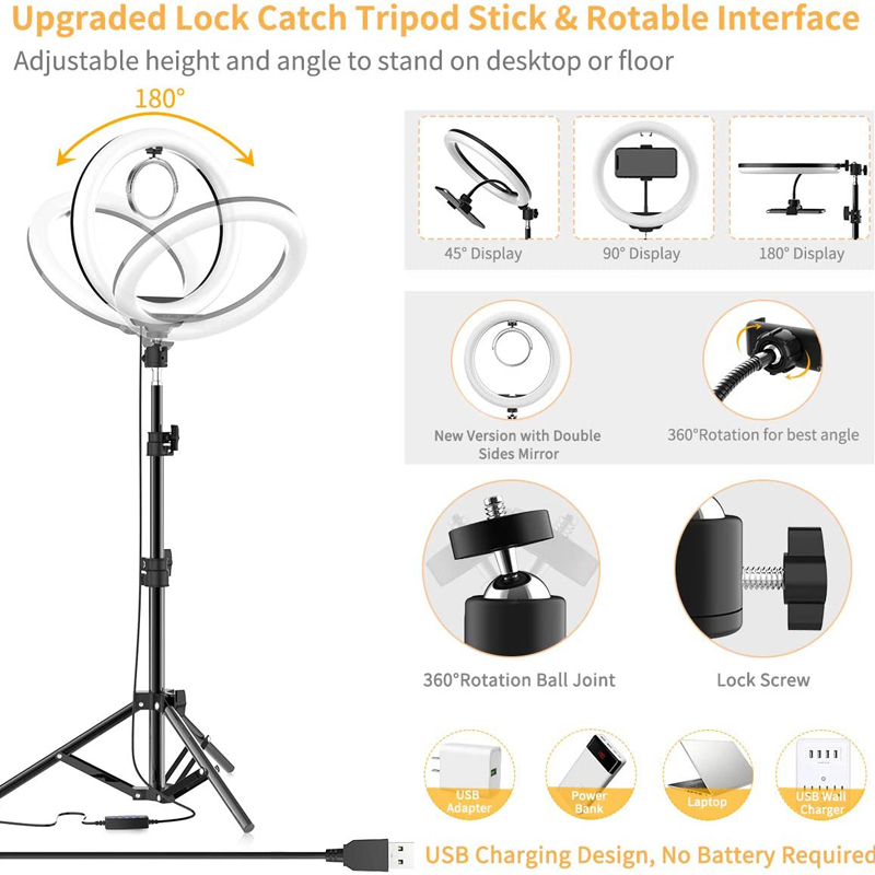 16cm 26cm 33cm LED Ring Lights - Youtube Phone Accessories recension och pris