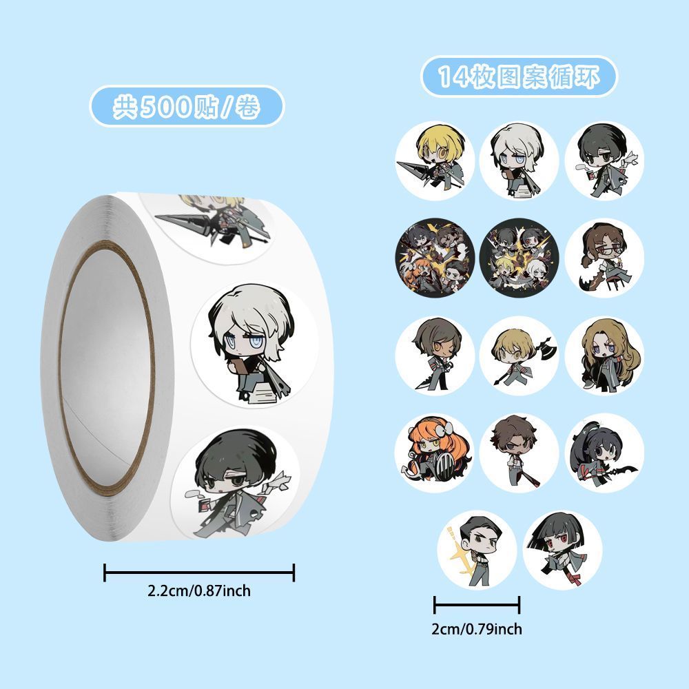 500PCS Anime Limbus Company Yi - Phone Accessories Company recension och pris